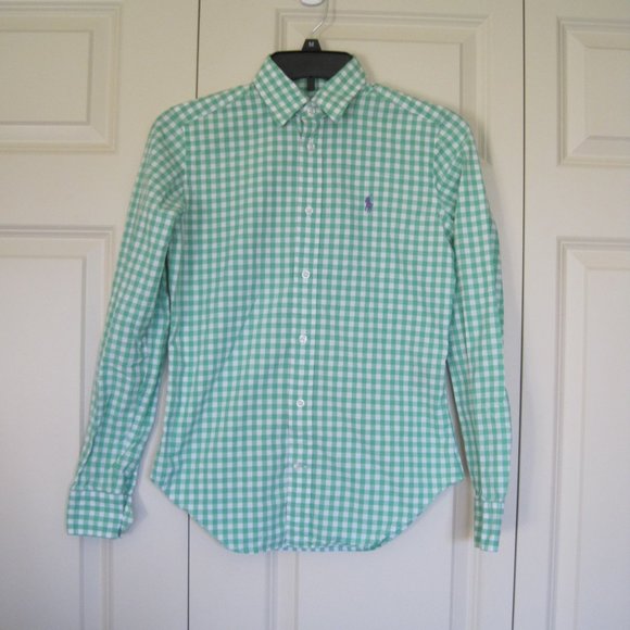 Ralph Lauren Sport button up shirt sz 4 - Picture 1 of 6